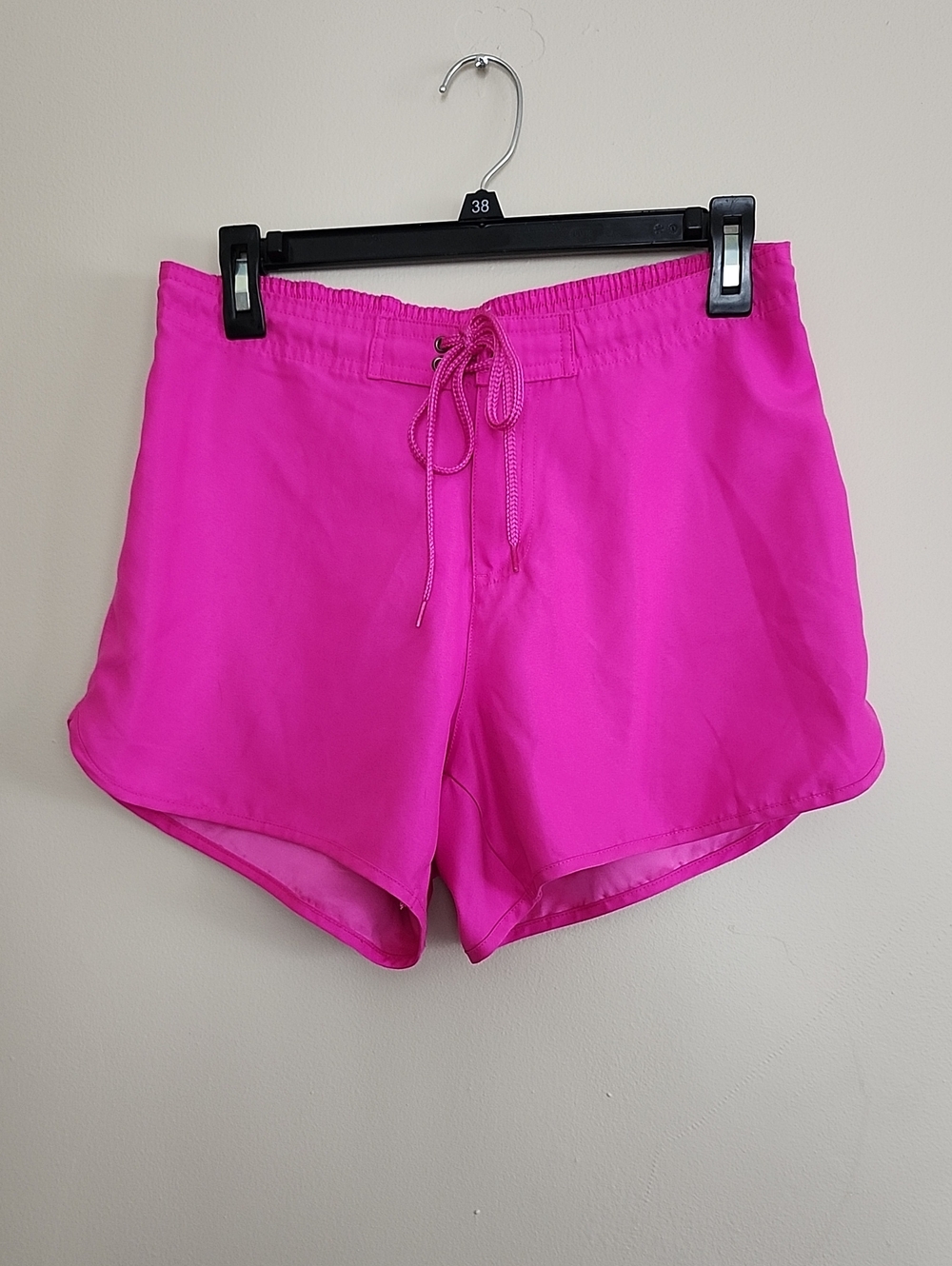 Bright Pink Women's Pool Swim Shorts